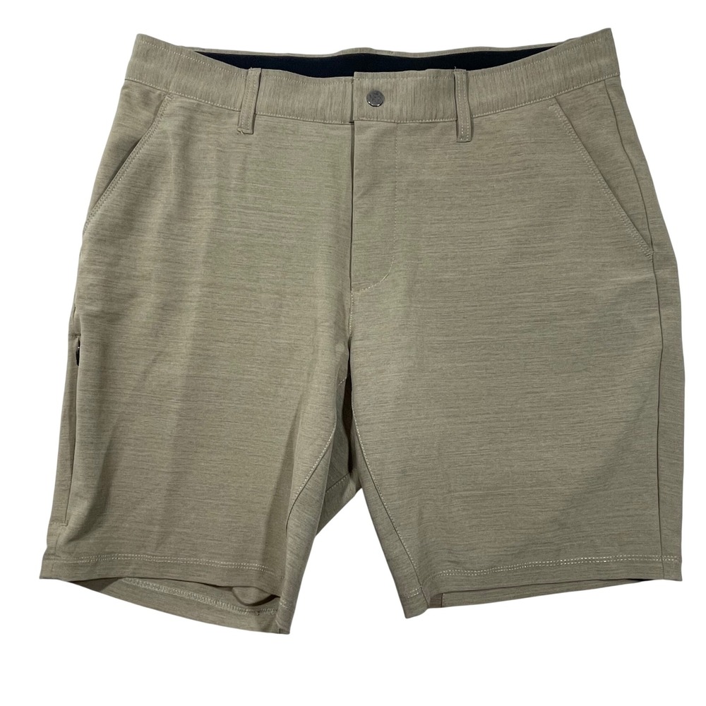 BYLT Premium Basics Mens Kinetic‎ Short Taupe Size 34 KN_SHO_TAU_34